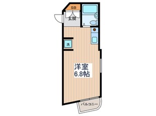 サニ－サイド弐番館の物件間取画像